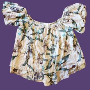 BP Floral Top: XS